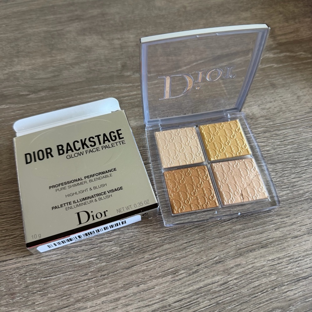 Dior Backstage Glow Face Palette 003 Pure Gold